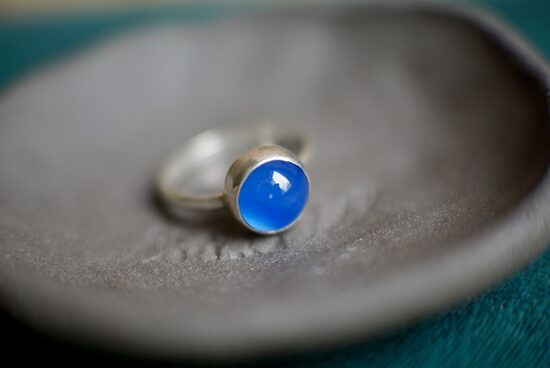 “Zilais ahāts” ⌀18.2mm