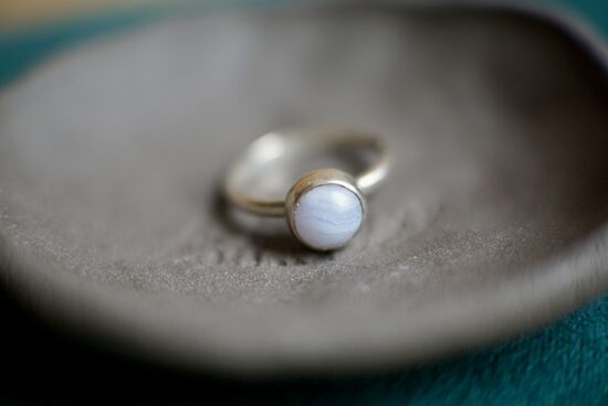 “Zilais sapnis” ⌀17.5mm